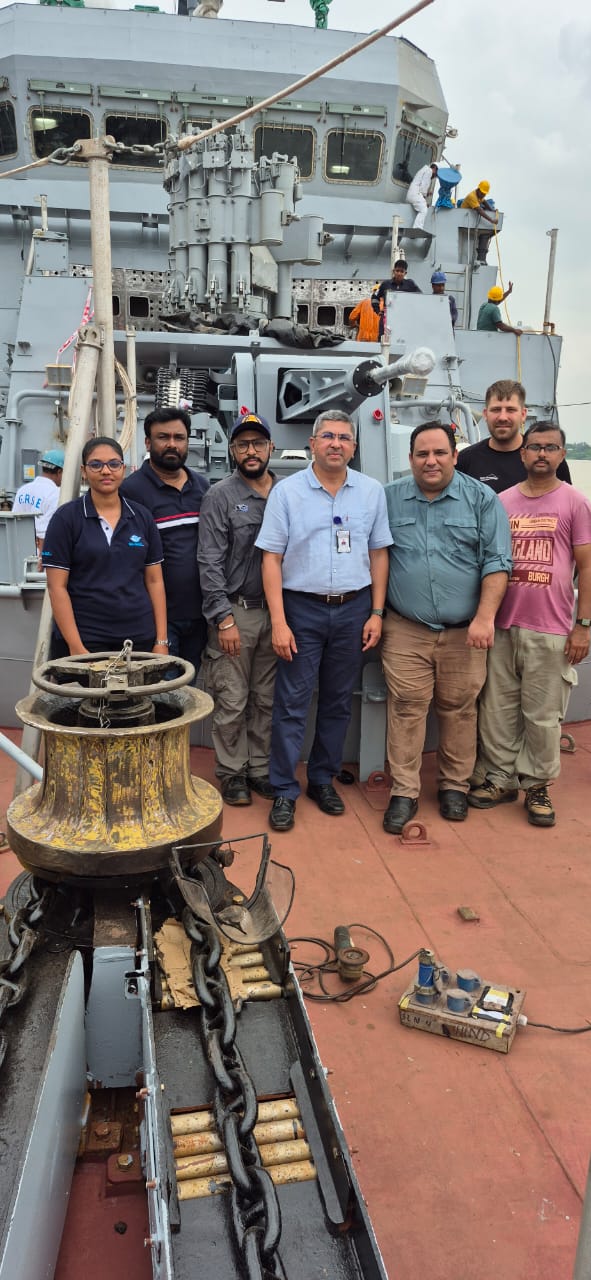 SUCCESSFUL INSTALLATION OF THE 2ND NAVAL SURFACE GUN (NSG 30) WITH EOFCS, ONBOARD ASW SWC ON 24 JUL 25 - Thumbnail